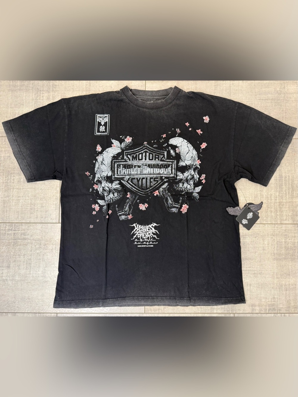 Darc Sport Harley Davidson Shattered Bushido Premium Tee Black XL SOLD OUT